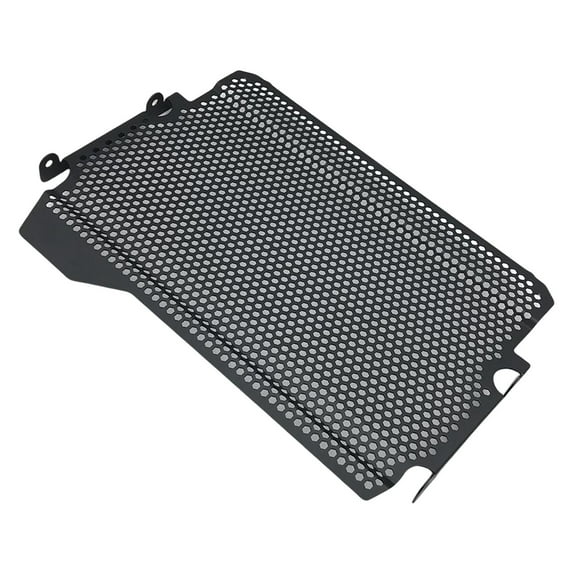 Motorcycle Grille Guard Water Aluminum for Motorbike Parts Grill Cover Black