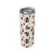 thumbnail image 1 of Termo de 590 ml diseño ilustrado café, 1 of 5