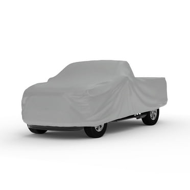 Weatherproof Truck Cover Compatible with 2022-2022 GMC Sierra 1500 Regular Cab8Ft Bed & Camper Shell - 5L Outdoor - Protect Rain, Snow, Hail, Sun - Cable Lock, Bag & Wind Straps