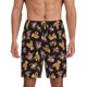 thumbnail image 1 of Fotbe Rose Flower Bear Pantalones Cortos de Pijama para Hombre, Ropa de Dormir, Pantalones de Pijama Cortos para Hombre-Large, 1 of 6