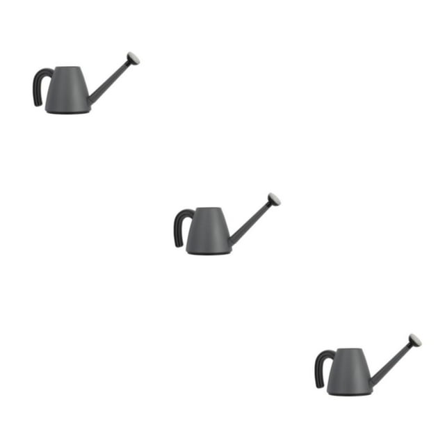 Decodeary PP Gardening Tools And Equipment For Optimal Plant Watering - Durable And Unchanging High-capacity 1.8Lspace gray 3Set