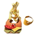 thumbnail image 4 of Bolsa de ropa para muñecas de felpa, bolsa de ropa para muñecas de niña, accesorios para fotos, decoración práctica para muñecas de 6,69 pulgadas, haz Sombrero de bolsa para perro, 4 of 8