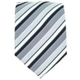 thumbnail image 2 of Scott Allan Black Gray Tie for Men | Jacquard Woven Microfiber Mens Regular Size Necktie" 3.3" at Tip, 2 of 5