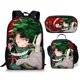 thumbnail image 1 of Set de mochilas escolares My Heros Academias, 3 unidades, para niños, 1 of 1
