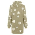 thumbnail image 6 of Stylish Women's Casual Dress - Versatile Pullover Hoodie with Long Sleeves and Cozy Pocket for Everyday Comfort, 6 of 6