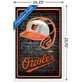 thumbnail image 3 of MLB Baltimore Orioles - Neon Helmet 23 Wall Poster, 22.375" x 34" Framed, 3 of 10