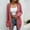Pink, variant on Babysbule Plus Size Womens Sweaters New Arrivals Women's Casual Solid Color Loose Knit Top Sleeve Cardigan Sweater V-Neck Sweater Clearance Women's Fashion