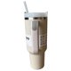 thumbnail image 4 of Termo Taza Taza de café caliente de acero inoxidable 304 con tapa, taza caliente fría de paja, frasco de vacío de 40oz, 4 of 6