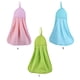 thumbnail image 2 of Yuarrent Toalla de baño de felpa para bebé, toalla de mano para guardería, toalla de baño colgante para cocina y baño, 1 ud. Suministros de limpieza para el hogar Rosado Yuarrent JJ3864-01, 2 of 6