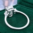 thumbnail image 4 of Elise Jewel Radiant Cut Excellent 2 Ct Diamond Ring For Her - Silver 14K White Gold Plated Ring - Three-Stone Engagement Wedding Ring - Trilogy Rings for Women's - Engagement Wedding Diamond Ring, 4 of 6