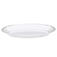 thumbnail image 1 of Cal Mil 315-12-12 12 in. Round Shallow Tray - Clear, 1 of 1