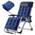 thumbnail image 4 of Slsy Zero Gravity Chair with Removable Cushion, Folding Chair for Bedroom and Living Room, Folding Reclining Patio Chairs for Indoor Outdoor, 4 of 12