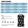 thumbnail image 6 of Kdxio Crescent and Stars for Men's Muscle T-shirt,Sleeveless for Workout Running Athletic Gym Lounge Casual, 6 of 7