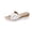 White, variant on Platform Wedges Sandals for Women Summer Slip on Espadrille Flatform Slides Open Toe Adjustable Buckle Bohemia Beach Raffia Beach Sandals White 41