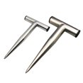 thumbnail image 1 of Stainless Steel Hand Dibber Plant Hole Digger Garden Planting Tool with T-Handle Soil Digging Tool for Planting Bulbs Tulips Daffodils Vegetable Seeds, 1 of 8