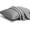 Frost Gray, variant on Mulberry Silk Pillowcases 2 , Grade 6A ClimaSilk(TM) Silk Pillow Cases, Both Sides, 600 Thread Count, with Zipper (20"x30" , White)