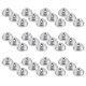 thumbnail image 1 of HAMPPLIES 500Ud Bases Para Tapicería De Botón Para Reparación Y De Sillones Y Cabeceras Plata, 1 of 6