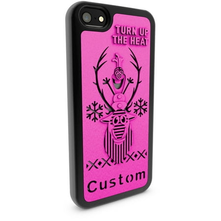Apple iPhone 5 and 5S 3D Printed Custom Phone Case - Disney Frozen - Olaf