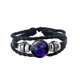 thumbnail image 3 of Xihbxyly Pulseras para Hombre y Mujer: Doce Pulseras de Cuerda de Cuero, 3 of 7