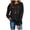 Black, variant on Christmas Sweatshirts for Women Christmas Cat Sweater Xmas Long Sleeve Shirts, Holiday Crewneck Pullover Tops for Women (Black, M)