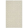 thumbnail image 2 of SAFAVIEH Cambridge Mirko Geometric Wool Area Rug, Light Gray/Ivory, 4' x 6', 2 of 8