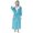 Sky Blue, variant on Mens Pajamas Fuzzy Hooded Robe Casual Warm Bathrobe Long Sleeve Solid Patchwork Warm Home Wear Heavyweight Men's Sleepwear Brick Red L