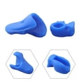 thumbnail image 2 of Violin Bow Grip Silicon for All Size Correcting Device Beginner Posture Grip Blue, 2 of 8