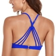 thumbnail image 6 of RELLECIGA Women's Push Up Bikini Top Twist Front Underwire Bathing Suit, 6 of 8