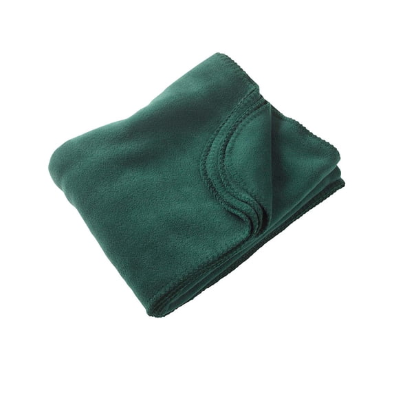 Harriton M999 Fleece Blanket - Hunter - One Size