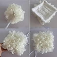 thumbnail image 4 of 2 in 1 Loofah, Washcloth Loofah Combo, 2 in 1 loofah Sponge Washcloth with Drawstring, Exfoliation Mesh Shower Puff Ball for Body Wash Cleansing and Smooth Skin, That Holds Bar Soap (D), 4 of 6