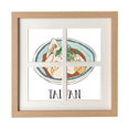 thumbnail image 1 of Comida fideos con carne viajes a Taiwan Pantalla de escritorio de pared de marco 4 aperturas, 1 of 4