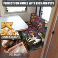 thumbnail image 5 of Aplkyhs Vintage Flower RV Dinette Cushions Universal Camper Accessories Stretchable Cushion Covers for Couches and Sofas Comfortable Loveseat Sofa Chair Cover Furniture Protector, 5 of 7