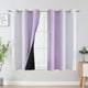 thumbnail image 2 of Cortinas opacas Estelar Textiler, lila y blanco grisáceo, 137 x 137 cm, 2 of 9