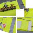 thumbnail image 4 of GOGO Security 9 Pockets Hi Vis Safety Vest-Black-XL, 4 of 6
