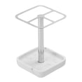 thumbnail image 1 of Stainless Steel Resin Toothbrush Holder Electric Toothbrush Stand Countertop Toothpaste Organizer, 1 of 8