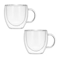 thumbnail image 1 of Coffee Cup Transparent Cups Glass Mugs Milk 150ML High Borosilicate Double-Layer Juice Double Layer, 1 of 5