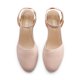 thumbnail image 4 of Sandalias de Cuña Espadrilles para Mujer DREAM PAIRS Rosadas Talla 10, 4 of 6
