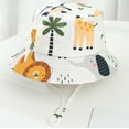 thumbnail image 5 of Byoo Toddler Girls UPF 50+ Bucket Hat Adjustable Chin Strap Wide Brim Pool Lakeside Backpacking Sun Hats, 5 of 5