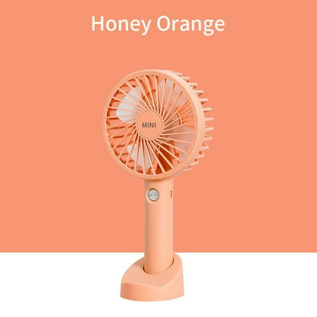 

Tmdioo Home Decor Portable Usb Charging Desktop Fan New Handheld Fan With Base for Christmas