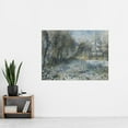 thumbnail image 2 of Auguste Renoir Snow Covered Landscape Extra Large Art Print Wall Mural Poster Premium XL, 2 of 3