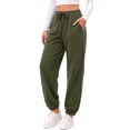 thumbnail image 2 of Fantaslook Fleece Lined Sweatpants for Women High Waisted Winter Baggy Pants with Pockets Drawstring Elastic Waist Joggers, 2 of 10