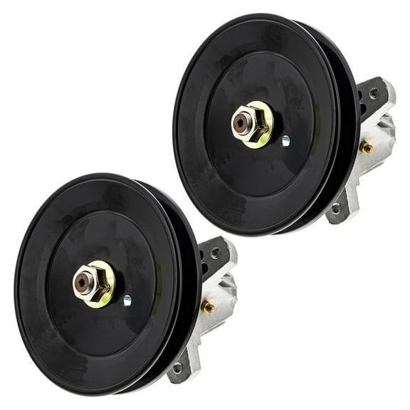 Mower Spindle Set for Cub Cadet MTD Troy Bilt 42 Inch Deck 618-04822A 918-04822A 918-04822B 918-04889A 2 Pack