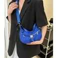thumbnail image 2 of Kukuzhu Shoulder Bag for Women Fashion Buckle Hobo Handbags Nylon Clutch Purse Casual Crossbody Bag, 2 of 8