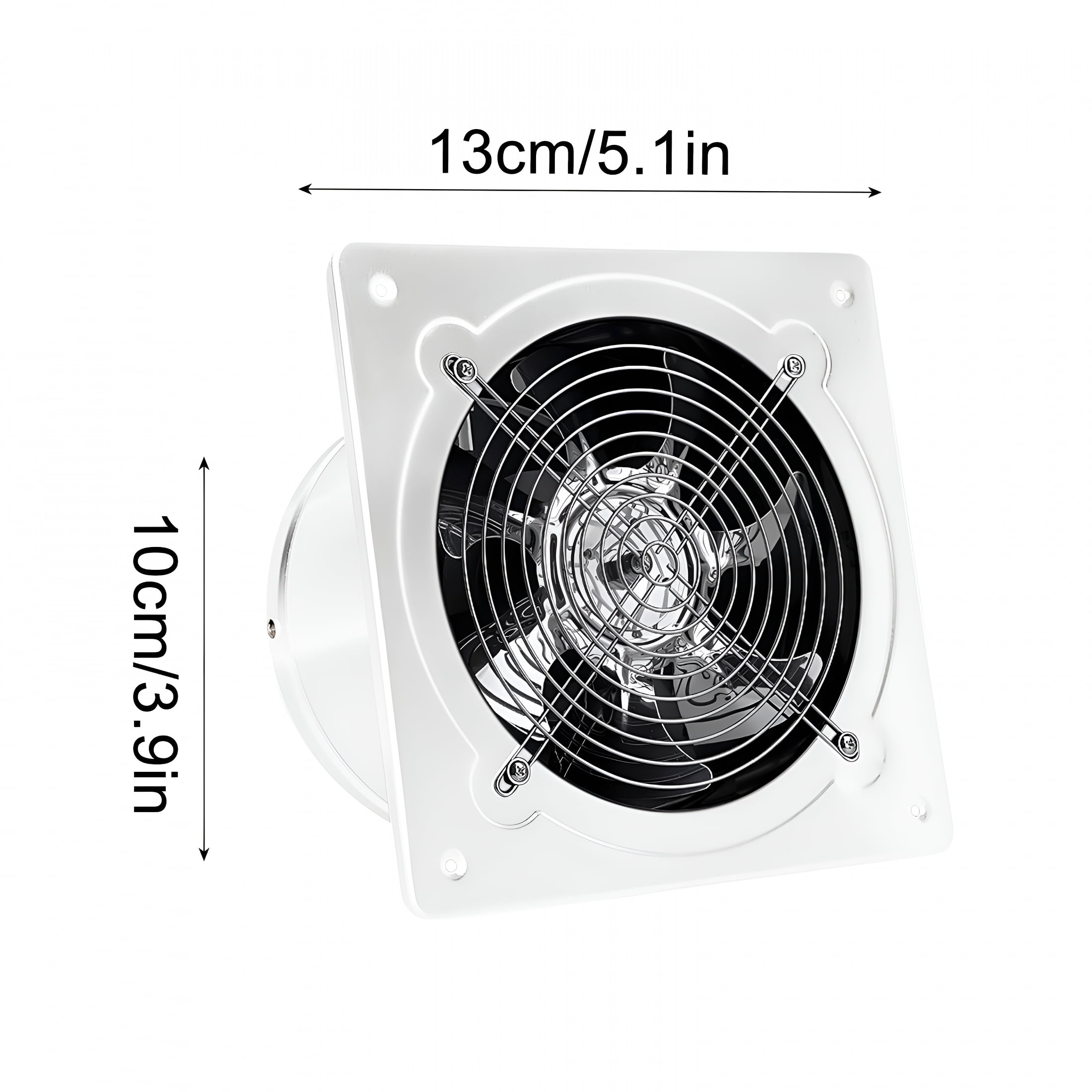 HIBIBUD 2026 New Kitchen Oil Fume Ventilation Fan Silent Exhaust Fan Bathroom Window Mounted Powerful Exhaust Fan for Kitchen,Bathroom,Toilet,Pantry,Laundry Room