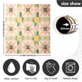 thumbnail image 5 of Yayeee Magnetic Dishwasher Cover for The Front Decoration Home Kitchen Machine Sticker Protector, Retro Pink Stars, 5 of 6