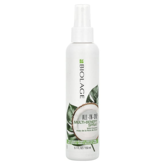 Biolage All-In-One Multi-Benefit Spray, with Coconut , 5.1 fl oz (150 ml)