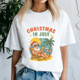thumbnail image 3 of Santa Beach Christmas In July Shirt, Christmas Tshirt, Summer Vacation Tshirts, Santa Beach Shirt, Santa Summer Tee, Christmas In Summer, Xmas In July Gift, Xmas Summer, Summer Vibes, 3 of 5
