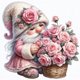 thumbnail image 1 of 5D DIY Rosa Lindo Del Arte 30x30cm, 1 of 9