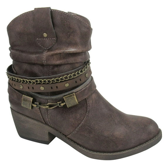 Jellypop Womens Nashville Boots 8.5 Dark brown