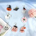thumbnail image 5 of 8 unids/set pendientes de Halloween Molde de resina epoxi colgantes de gota de oreja molde de silicona manualidades Diy joyería collar herramientas de fundición, 5 of 5